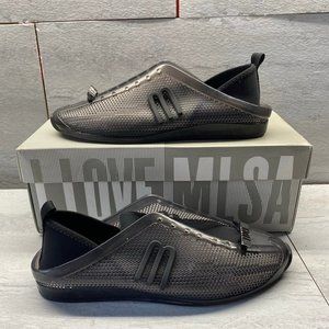 I love Melissa Black Jelly Sneaker Shoes Sz 7